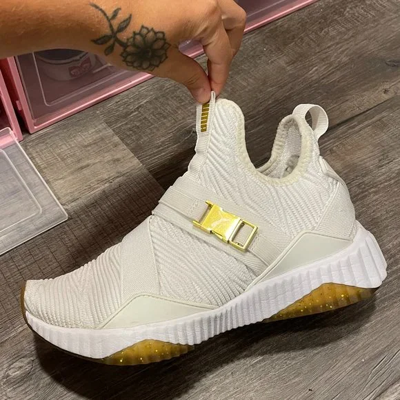 Defy Varsity White Puma Defy Puma Shoes Puma Defy Varsity Mid